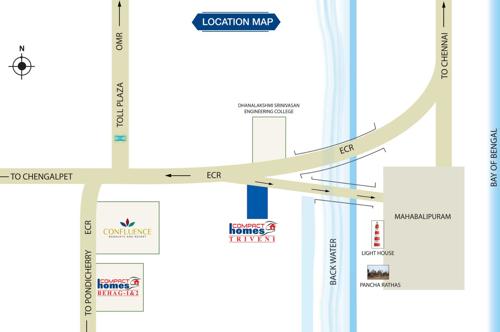  triveni Images for Location Plan of Arun Triveni