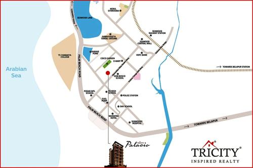 Images for Location Plan of Tricity Palacio palacio Images for Location Plan of Tricity Palacio