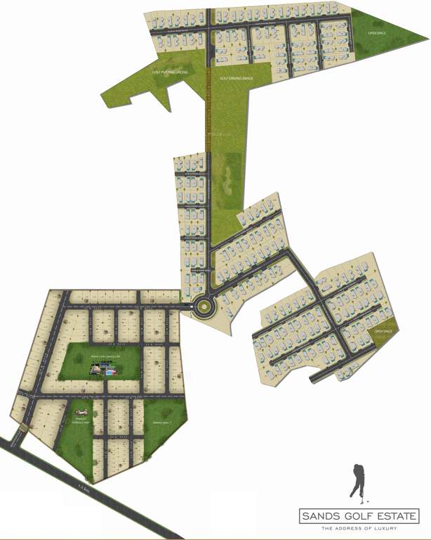 Images for Layout Plan of SVB Sands Golf View Plots