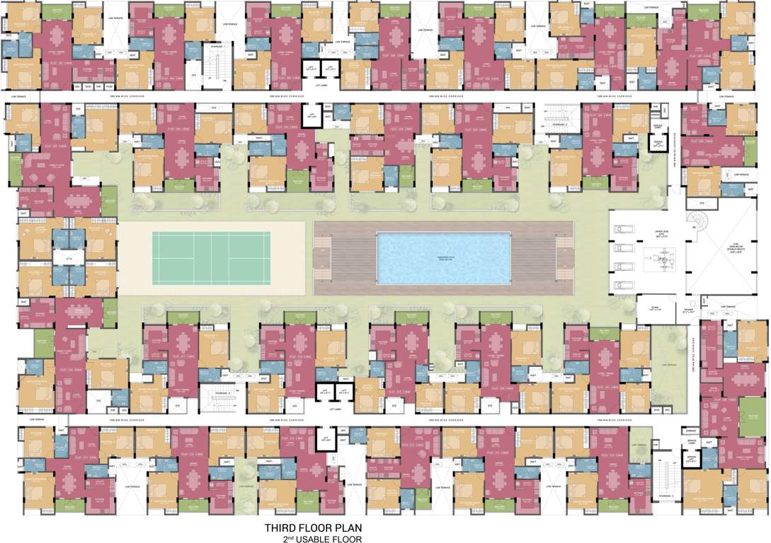  magnum Images for Cluster Plan of Ramaniyam Magnum