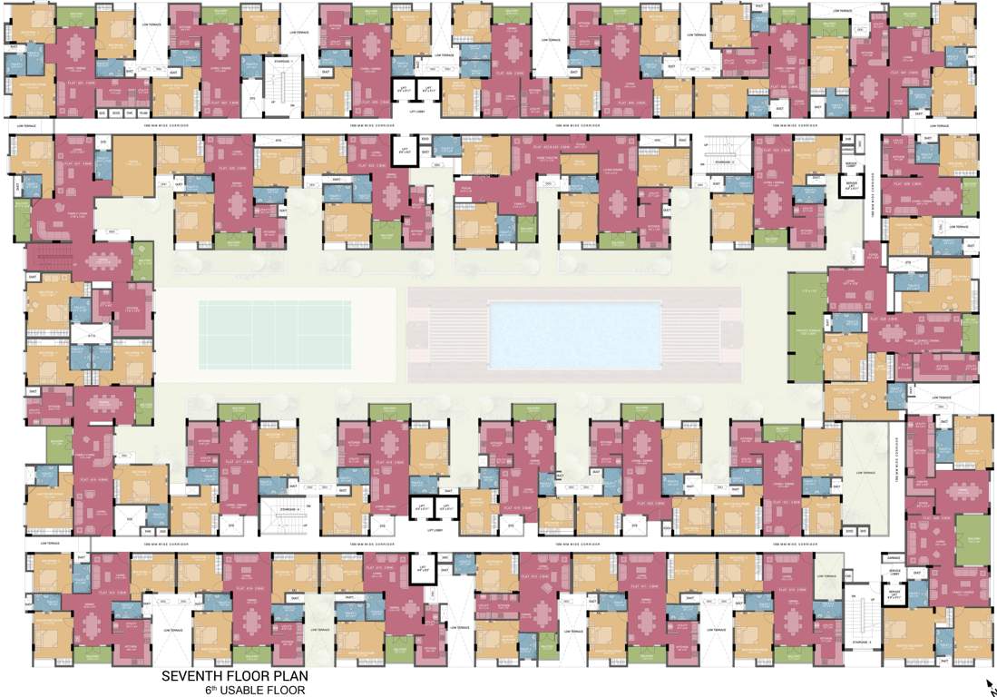  magnum Images for Cluster Plan of Ramaniyam Magnum