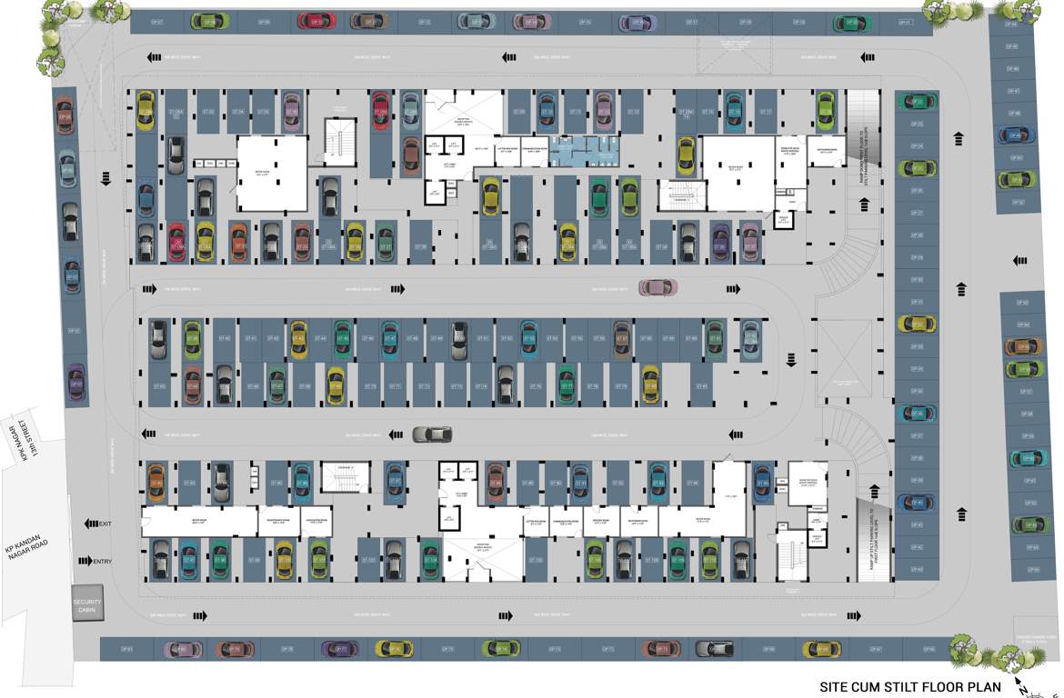  magnum Images for Cluster Plan of Ramaniyam Magnum