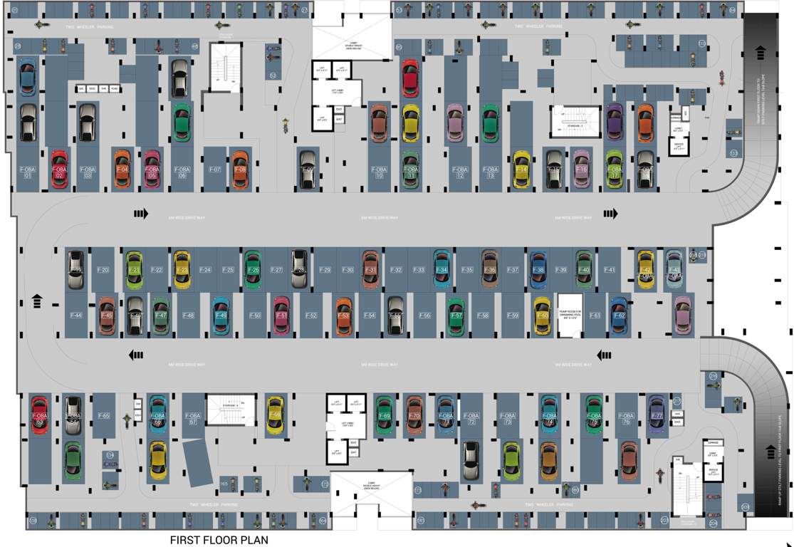  magnum Images for Cluster Plan of Ramaniyam Magnum