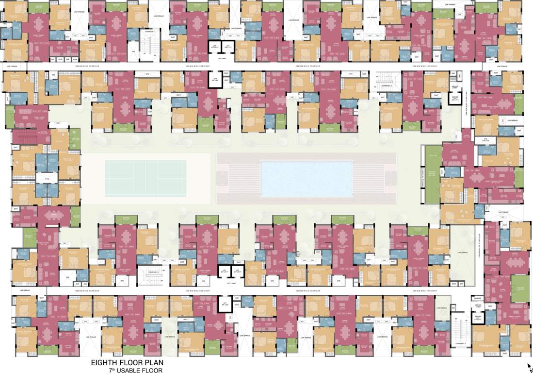  magnum Images for Cluster Plan of Ramaniyam Magnum