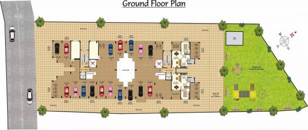  ganesha Tower 1 Cluster Plan for ground Floor