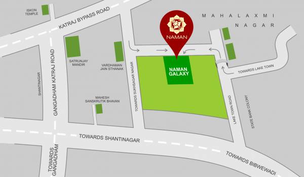 Images for Location Plan of Naman Naman Galaxy Images for Location Plan of Naman Naman Galaxy