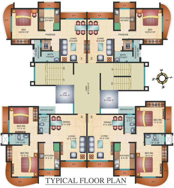 Images for Cluster Plan of Kapleshwara Pinnacle Gloria