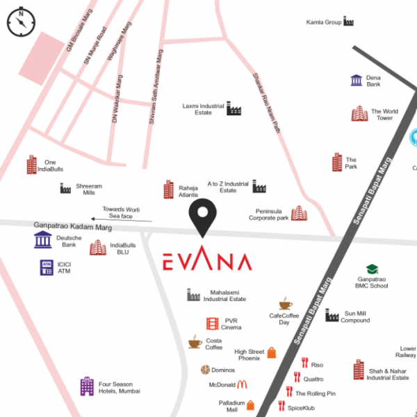  evana Location Plan