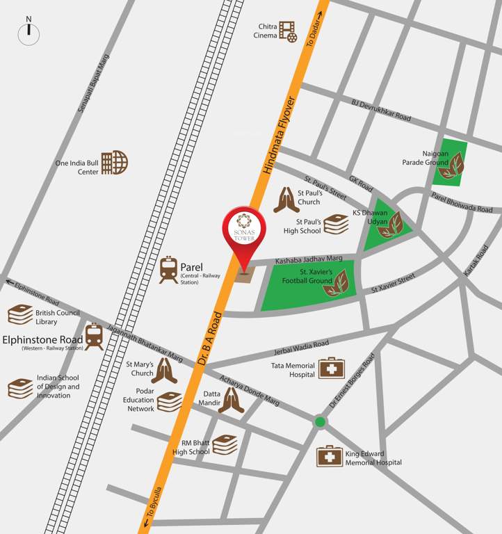 Images for Location Plan of Sanghvi Sonas Tower