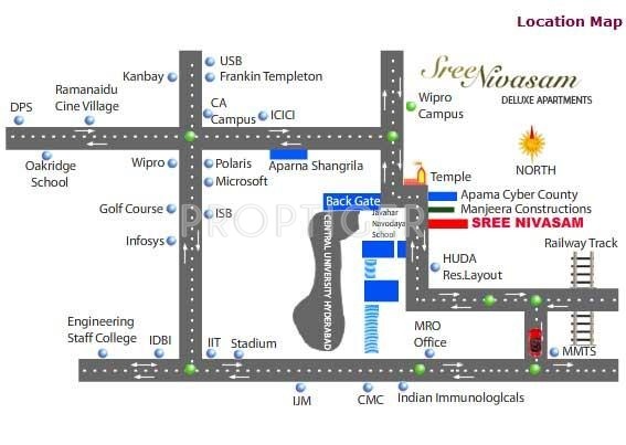 Images for Location Plan of Vishala Sree Nivasam
