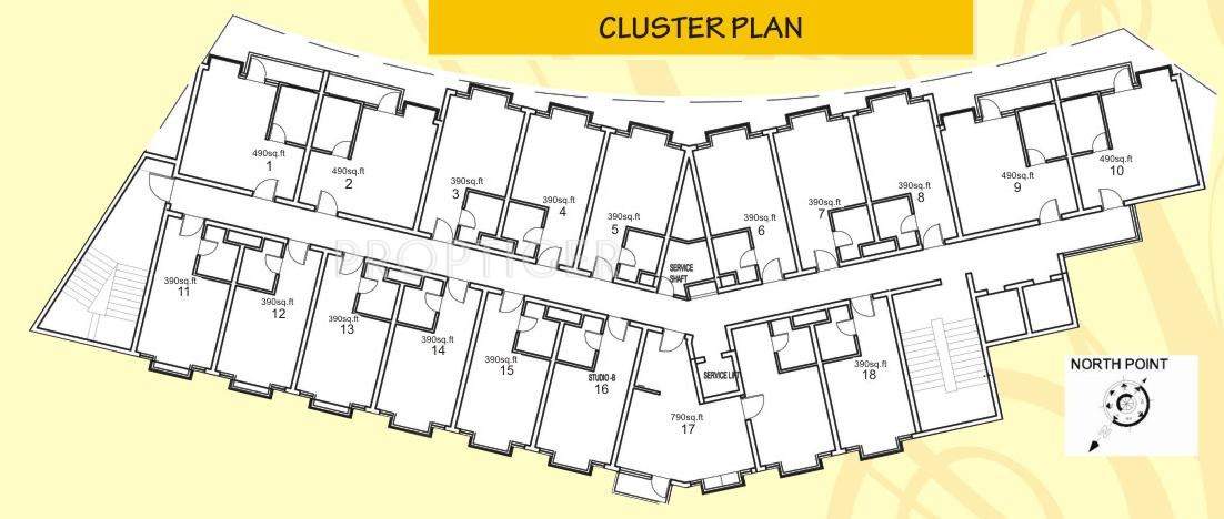 Images for Cluster Plan of Airwil Green Avenue