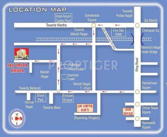 Images for Location Plan of Jai Umiya Jai Umiya Krupa