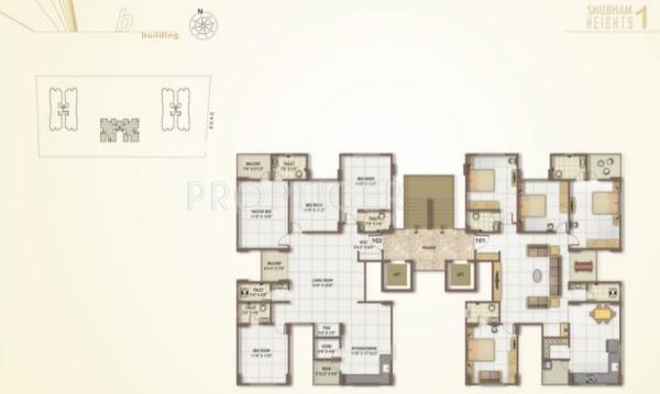 Images for Cluster Plan of JT Shubham Heights