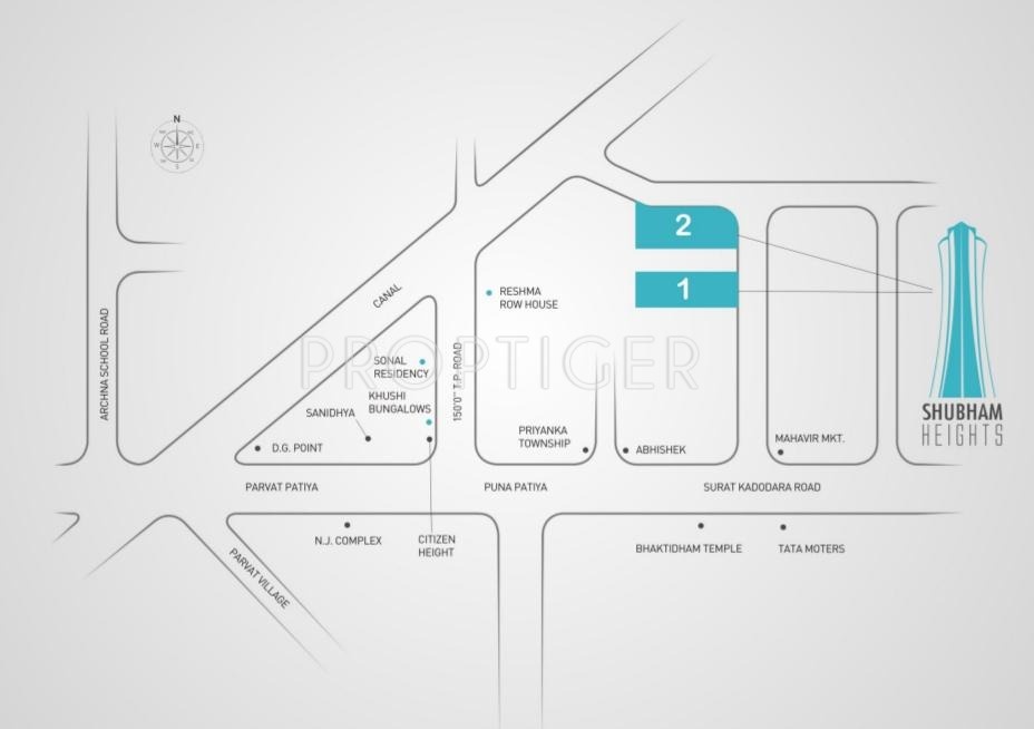Images for Location Plan of JT Shubham Heights