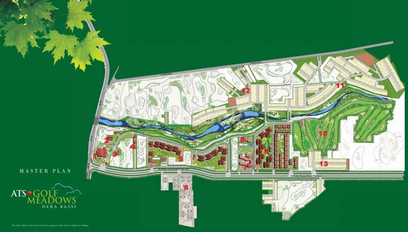  golf-meadows-lifestyle Images for Master Plan of ATS Golf Meadows Lifestyle