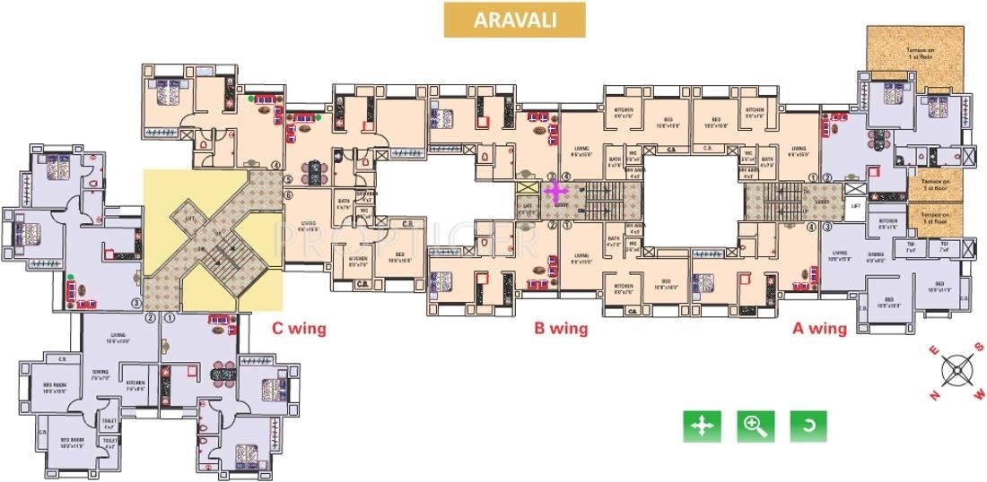 Images for Cluster Plan of Sanghvi Group Hills