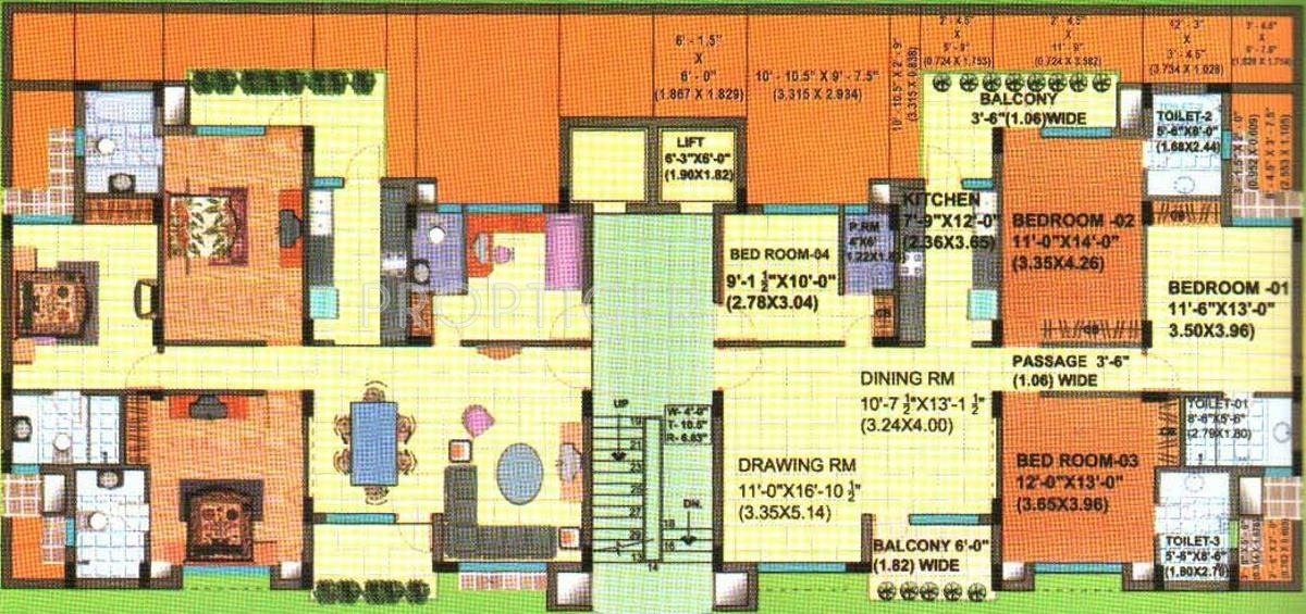 Images for Cluster Plan of Aditya Palm Court