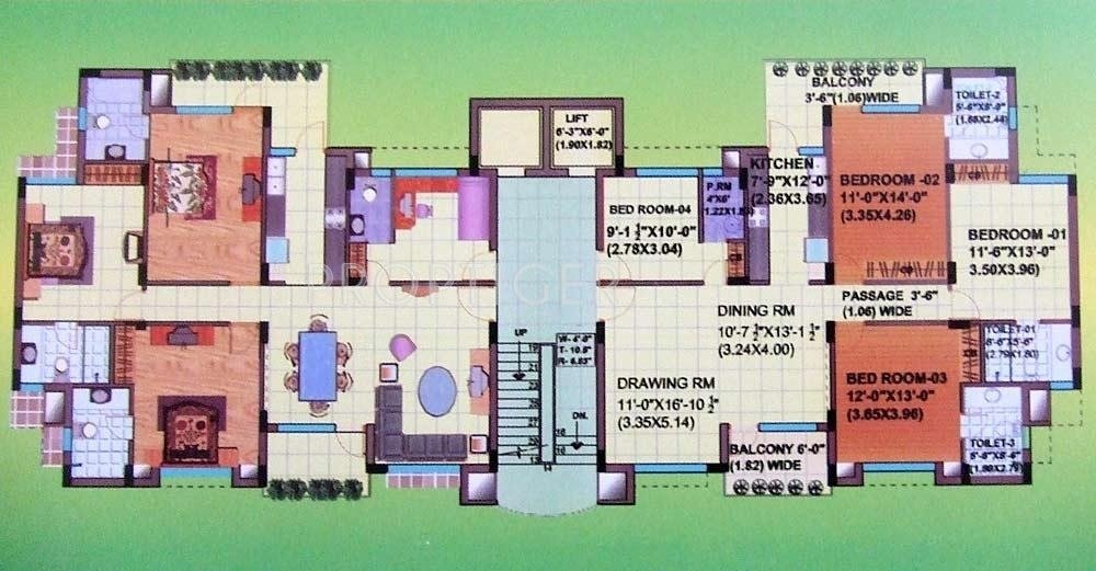 Images for Cluster Plan of Aditya Palm Court