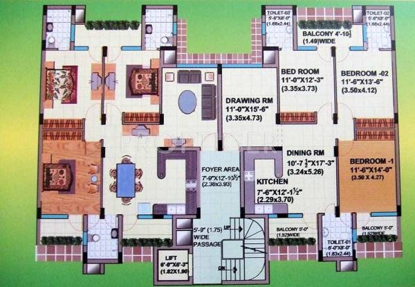 Images for Cluster Plan of Aditya Palm Court Images for Cluster Plan of Aditya Palm Court