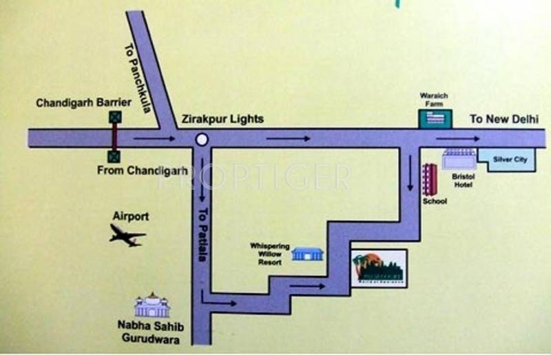 Images for Location Plan of Aditya Palm Court