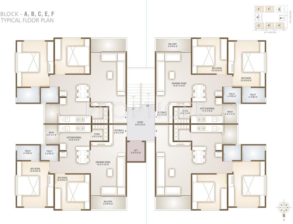 Images for Cluster Plan of Sanskar Santoor Grace