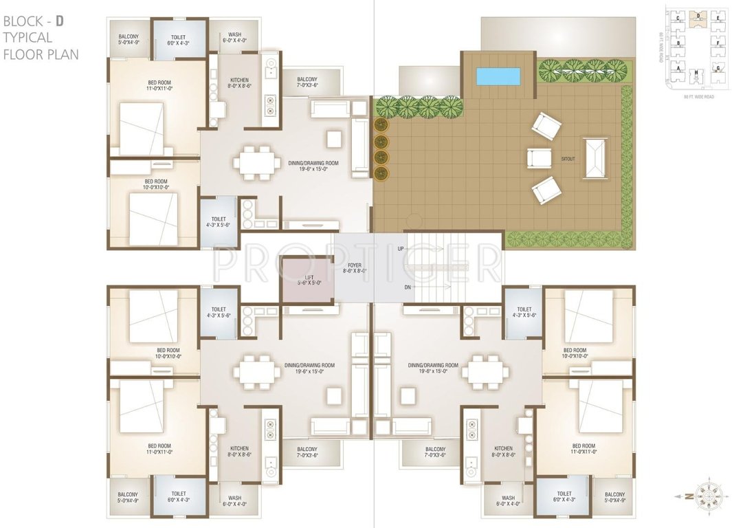 Images for Cluster Plan of Sanskar Santoor Grace