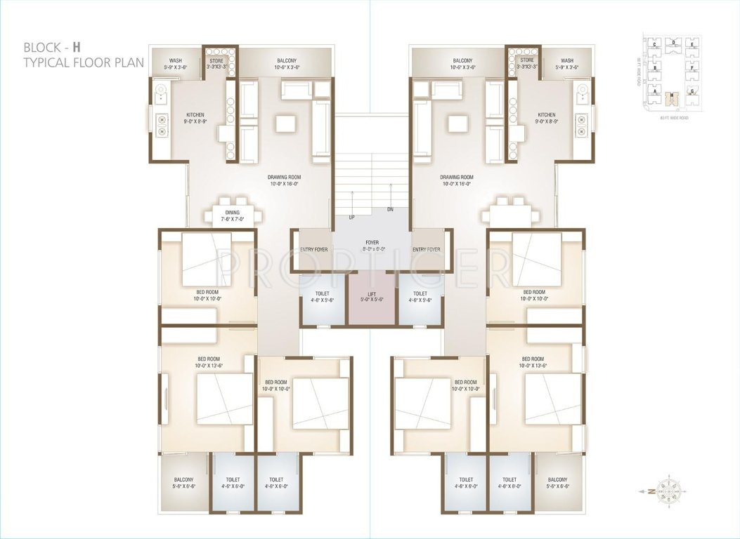 Images for Cluster Plan of Sanskar Santoor Grace