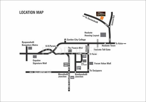  sai-srishti Images for Location Plan of Sowparnika Projects Sai Srishti
