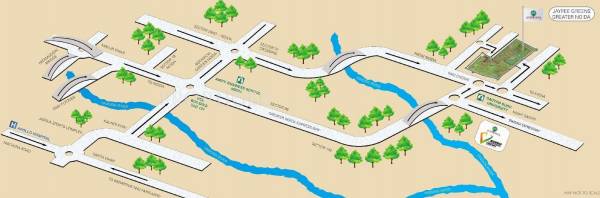 Images for Location Plan of Jaypee The Castille II