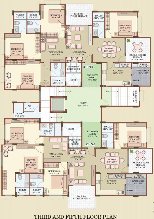 Images for Cluster Plan of SDPL Omkar Gaurav Enclave