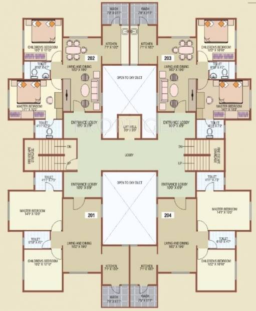 Images for Cluster Plan of SDPL Ashoka Enclave