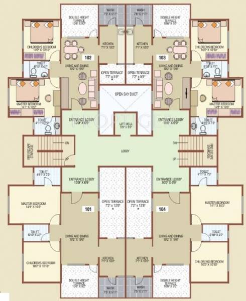 Images for Cluster Plan of SDPL Ashoka Enclave