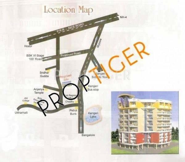 Images for Location Plan of Srinivasa Ramanuja Enclave