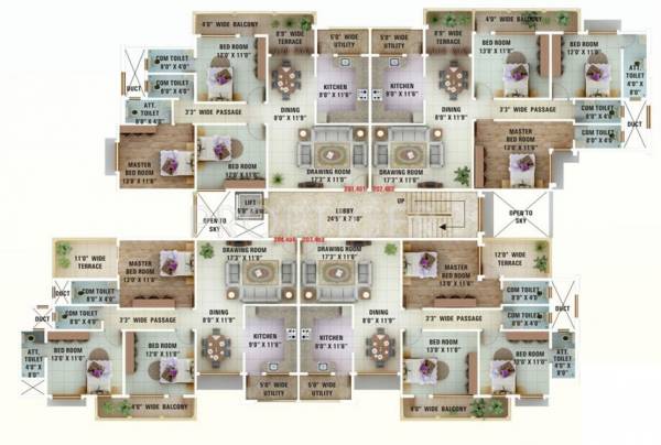 Images for Cluster Plan of Green Amans Residency