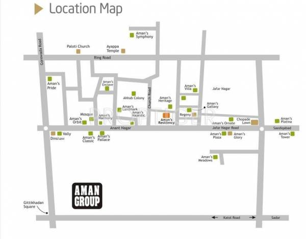 Images for Location Plan of Green Amans Residency