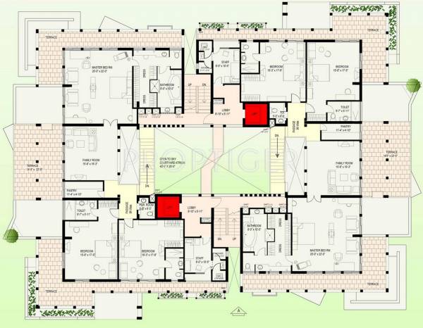 Images for Cluster Plan of Jaypee Earth Court