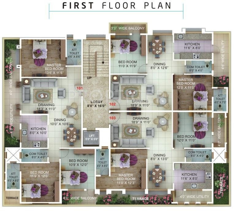 Images for Cluster Plan of Green Amans Platina