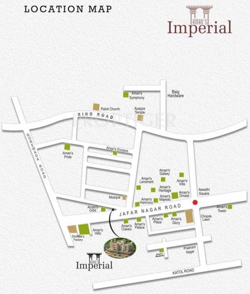 Images for Location Plan of Green Amans Imperial