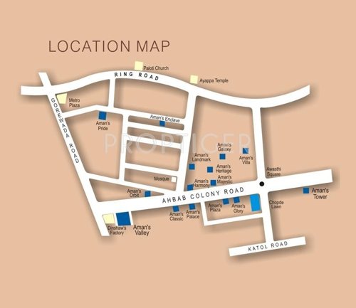 Images for Location Plan of Green Amans Ornate