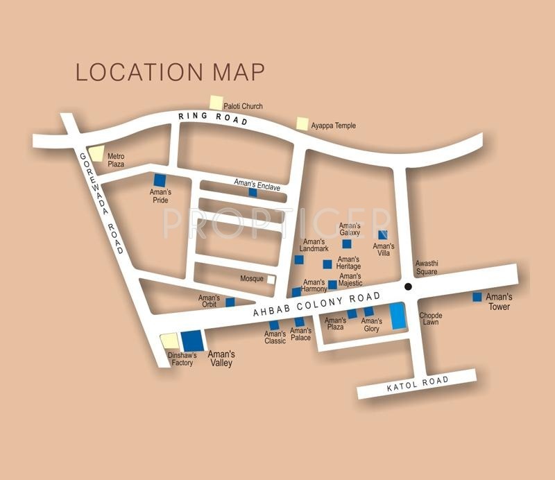 Images for Location Plan of Green Amans Ornate