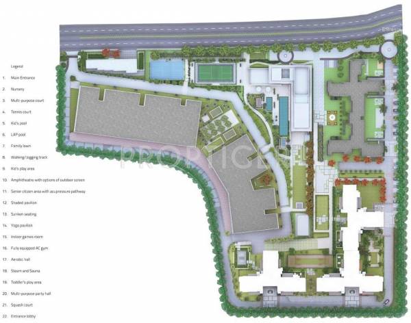 Images for Layout Plan of Kolte Patil Tuscan Estate Phase I and Phase II