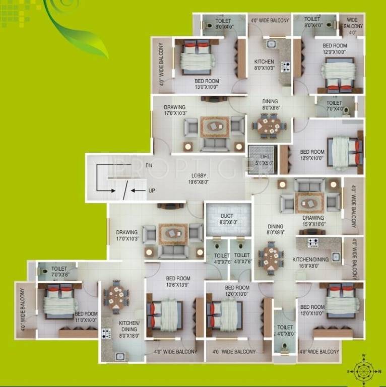 Images for Cluster Plan of Green Amans Symphony