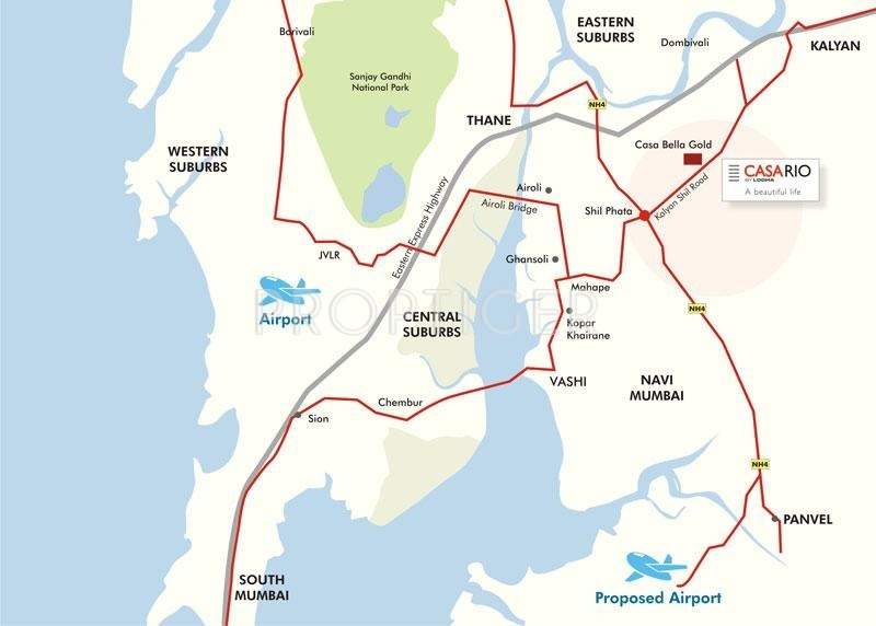casa rio Images for Location Plan of Lodha Casa Rio
