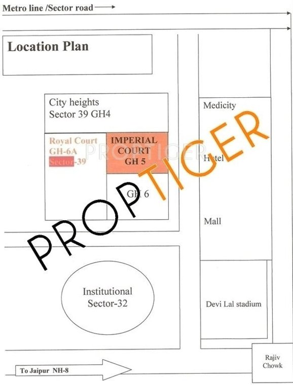 Images for Location Plan of Kwality Kwality Imperial Court