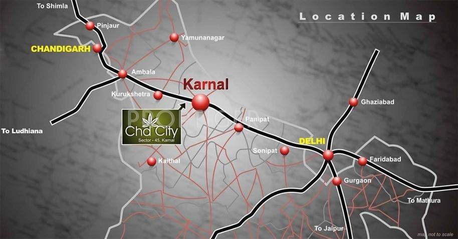 city Images for Location Plan of CHD City