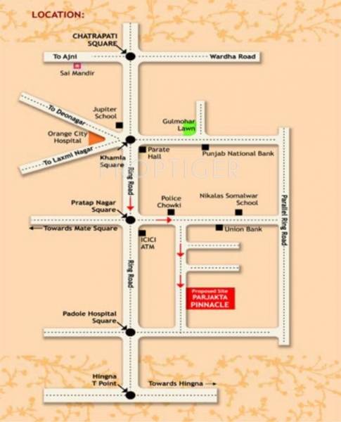 Images for Location Plan of Ashish Prajakta Pinnacle Images for Location Plan of Ashish Prajakta Pinnacle