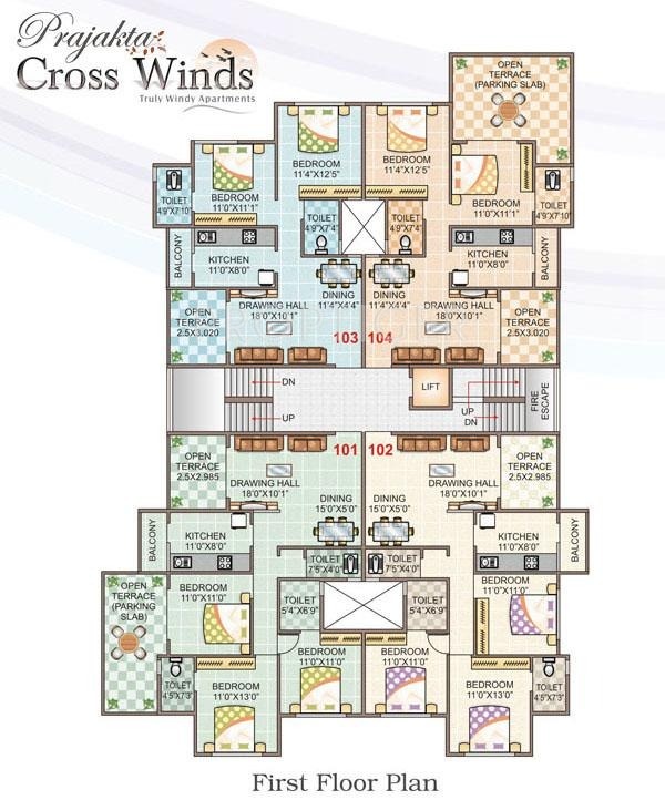 Images for Cluster Plan of Ashish Prajakta Cross Winds