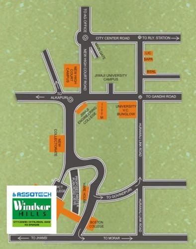 Images for Location Plan of Assotech Windsor Hills Signature Villa Images for Location Plan of Assotech Windsor Hills Signature Villa