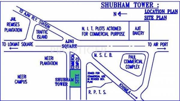 Images for Location Plan of Shubham Towers Images for Location Plan of Shubham Towers