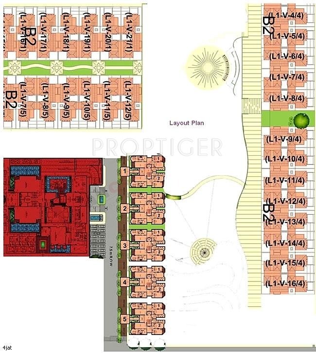 Images for Layout Plan of Jaypee Spa Court